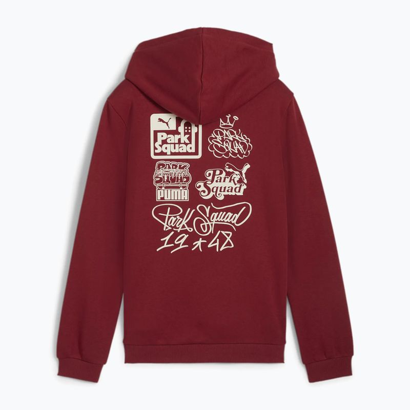 Bluza dziecięca PUMA ESS+MIS 90s Hoodie FL intense red 2