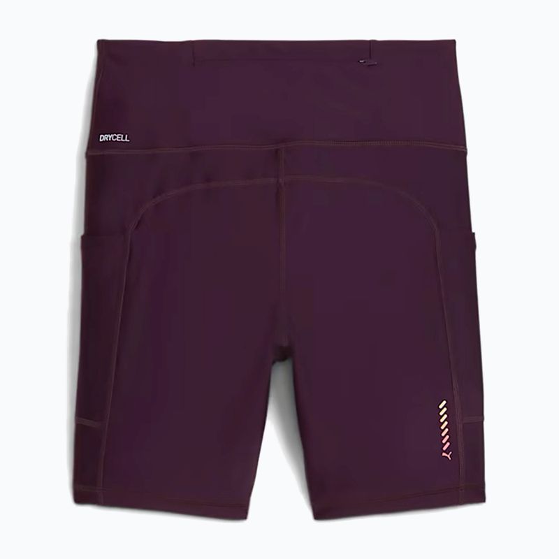 Spodenki do biegania damskie PUMA Run Ultraform 6" midnight plum 2