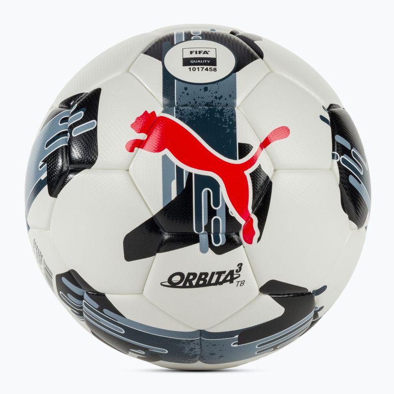 Piłka do piłki nożnej PUMA Orbita 3 TB FIFA Quality puma white/puma black rozmiar 4