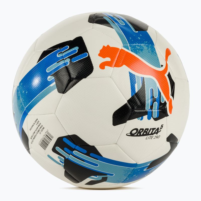 Piłka do piłki nożnej PUMA Orbita 5 Fusion Lite puma white/multicolor rozmiar 5 2
