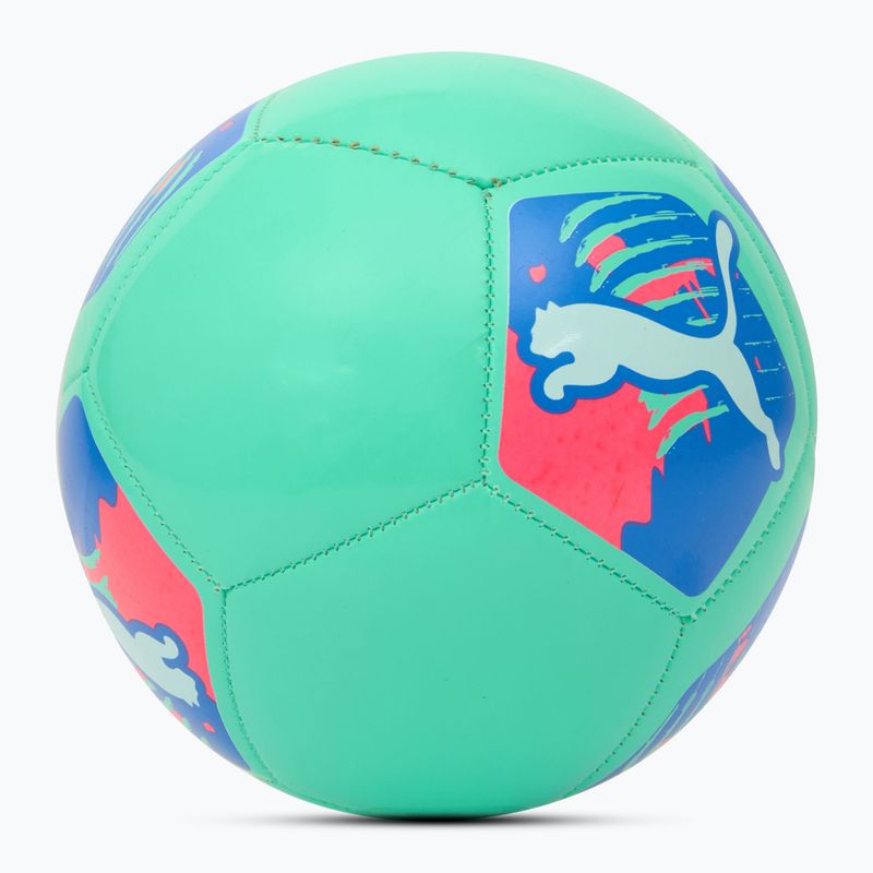 Piłka do mini piłki nożnej PUMA Big Cat Miniball electric peppermint rozmiar 1 2