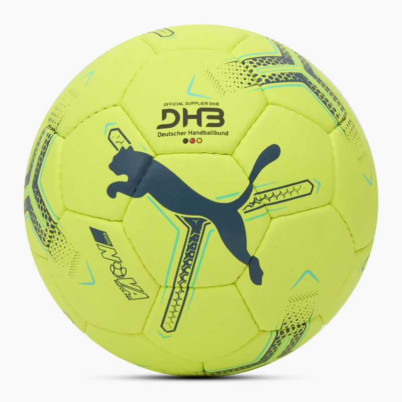 Piłka do piłki ręcznej PUMA Nova Match Pro fizzy apple/grey skies rozmiar 2