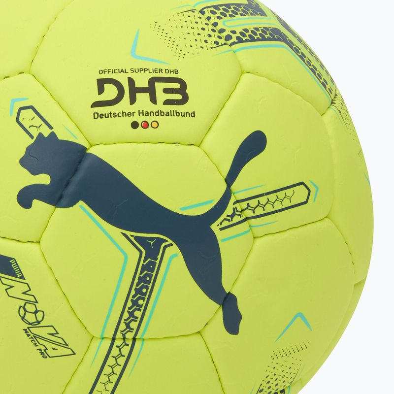 Piłka do piłki ręcznej PUMA Nova Match Pro fizzy apple/grey skies rozmiar 2 3