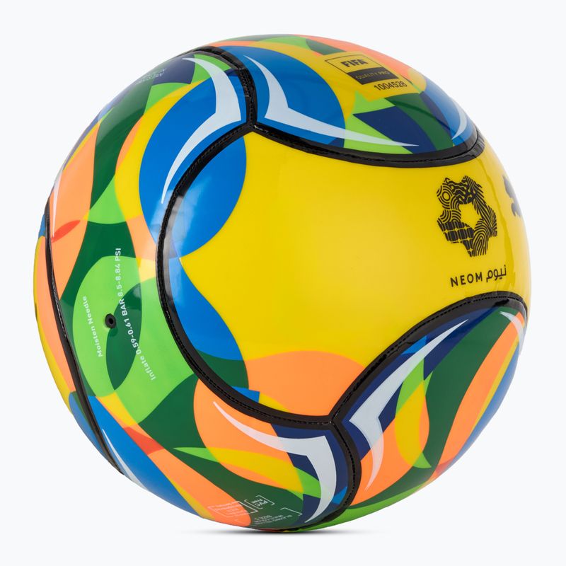 Piłka do piłki nożnej PUMA Beach Football Fifa Quality Pro blazing yellow / multicolor rozmiar 5 2