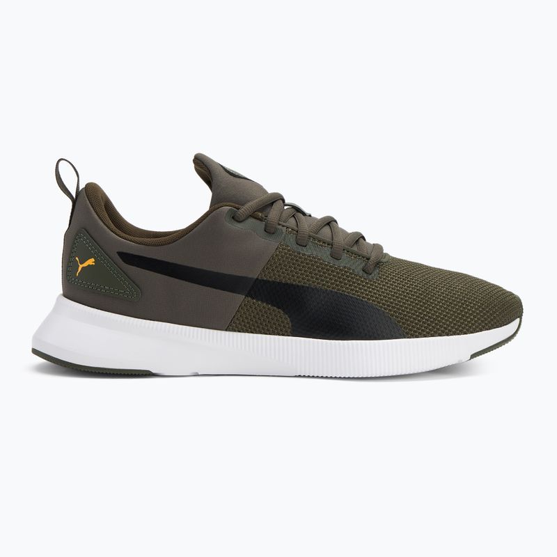 Buty PUMA Flyer Runner dark olive/puma black/sunset stream 2