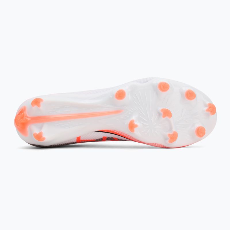 Buty piłkarskie męskie PUMA Ultra 5 Match+ FG/AG puma white/puma black/glowing red 4