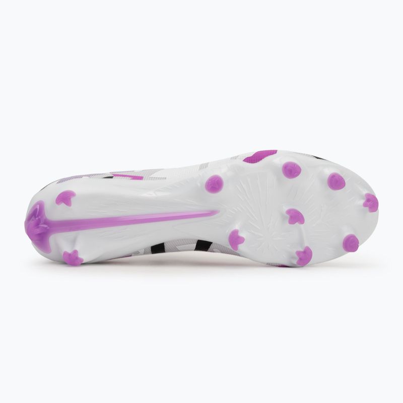 Buty piłkarskie męskie PUMA Ultra 5 Match Forever FG/AG puma white/pure magenta/feather gray/puma black 4