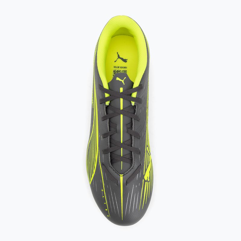 Buty piłkarskie PUMA Ultra 5 Play FG/AG matte aged silver/yellow alert/puma aged silver 5
