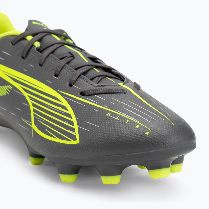 Buty piłkarskie PUMA Ultra 5 Play FG/AG matte aged silver/yellow alert/puma aged silver 7