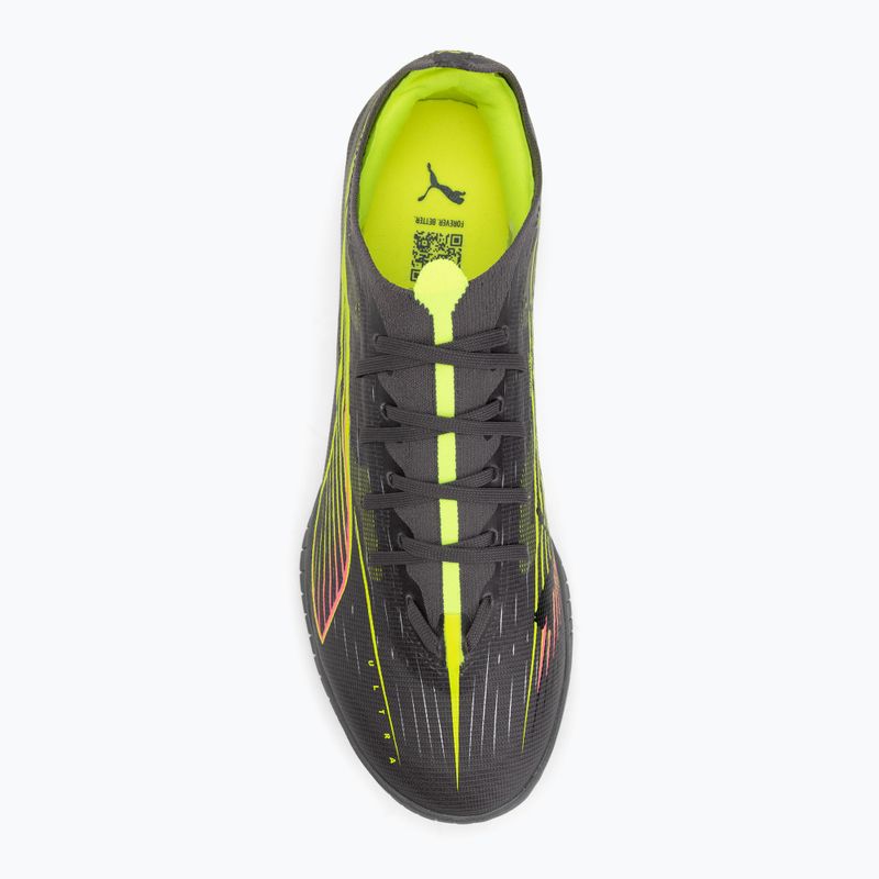 Buty piłkarskie męskie PUMA Ultra 5 Match TT matte aged silver/yellow alert/puma aged silver 5