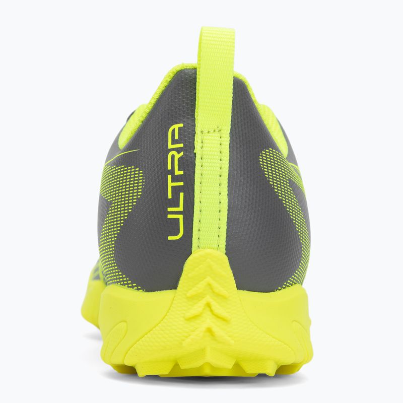 Buty piłkarskie dziecięce PUMA Ultra 5 Play TT Jr matte aged silver/yellow alert/puma aged silver 6