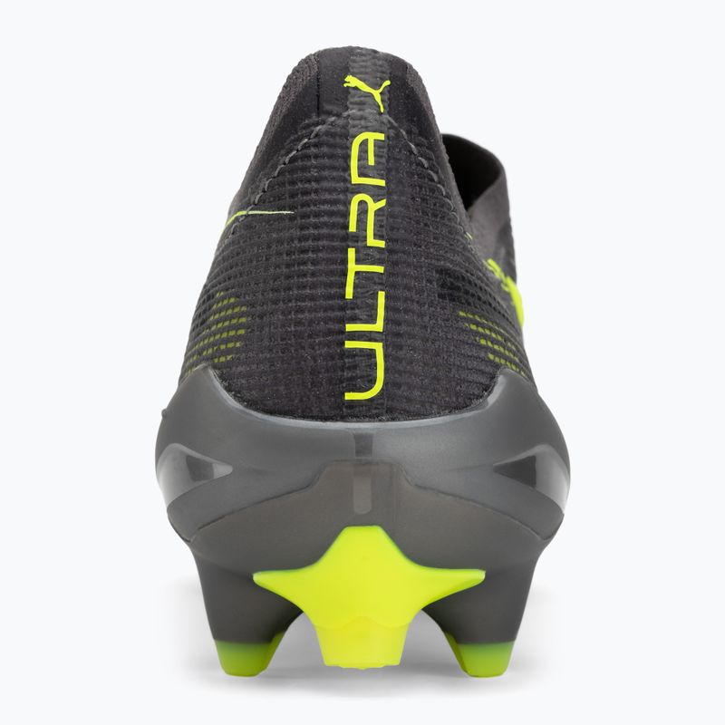 Buty piłkarskie męskie PUMA Ultra 5 Ultimate FG matte aged silver/yellow alert/sun struck 6