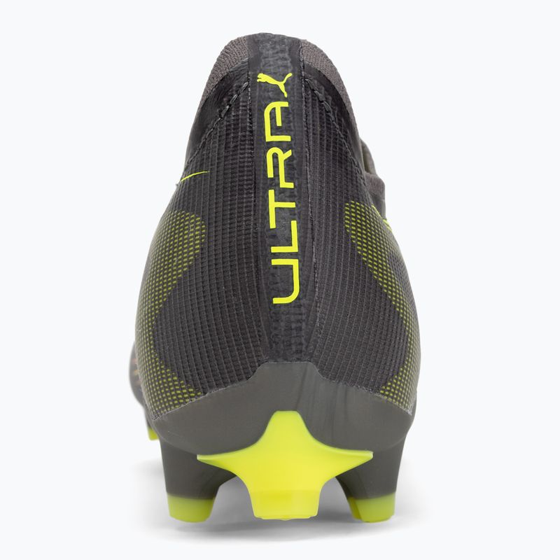 Buty piłkarskie męskie PUMA Ultra 5 Match FG/AG matte aged silver/yellow alert/puma aged silver 6