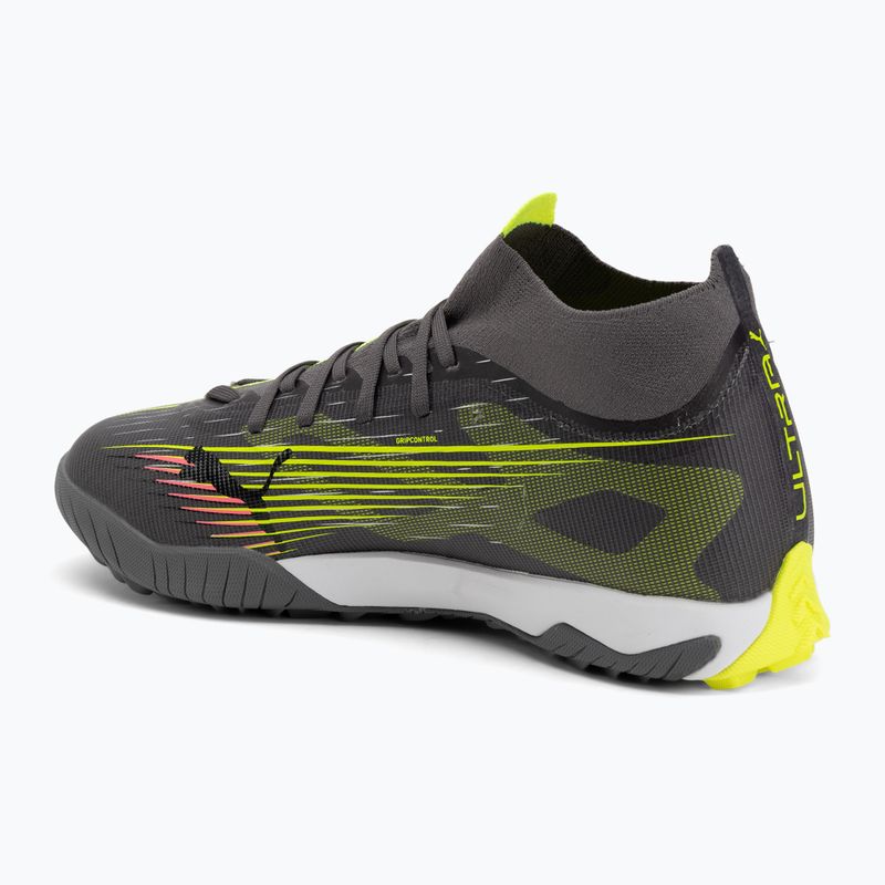 Buty piłkarskie PUMA Ultra 5 Match+ TT matte aged silver/yellow alert/puma aged silver 3