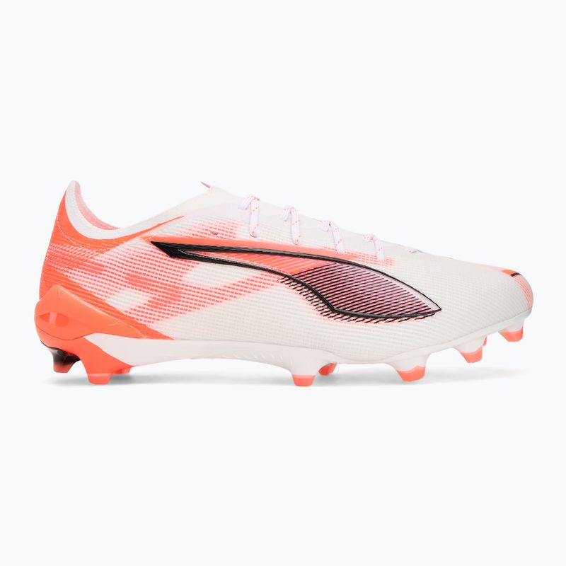 Buty piłkarskie męskie PUMA Ultra 5 Ultimate FG puma white/puma black/glowing red 2
