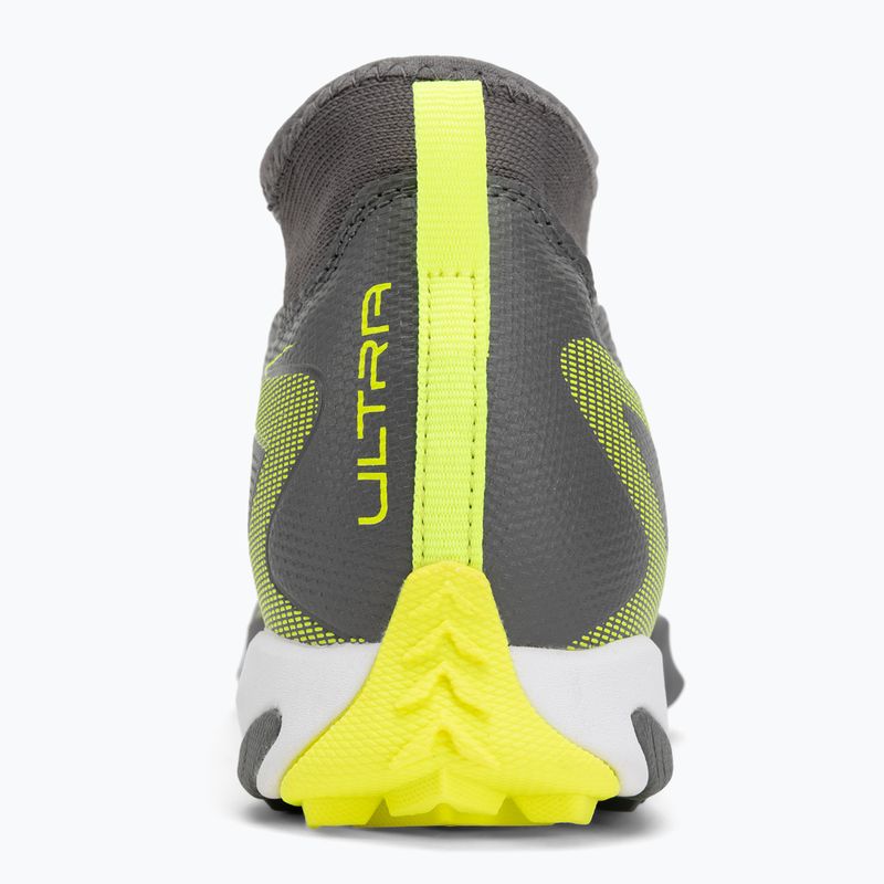 Buty piłkarskie dziecięce PUMA Ultra 5 Match+ LL TT + Mid Jr matte aged silver/yellow alert/puma aged silver 6