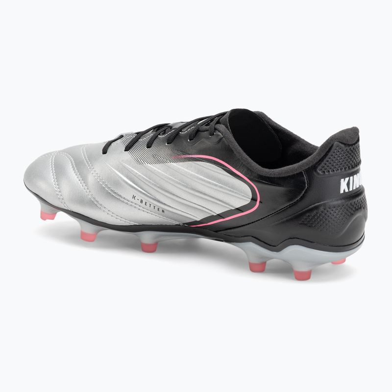 Buty piłkarskie męskie PUMA King Pro FG/AG puma silver/puma black/sun struck/puma white 3