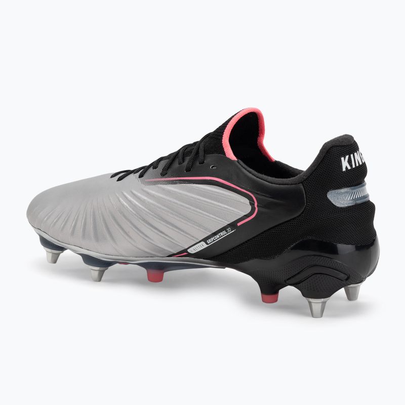 Buty piłkarskie męskie PUMA King Ultimate MxSG puma silver/puma black/sun struck/puma white 3