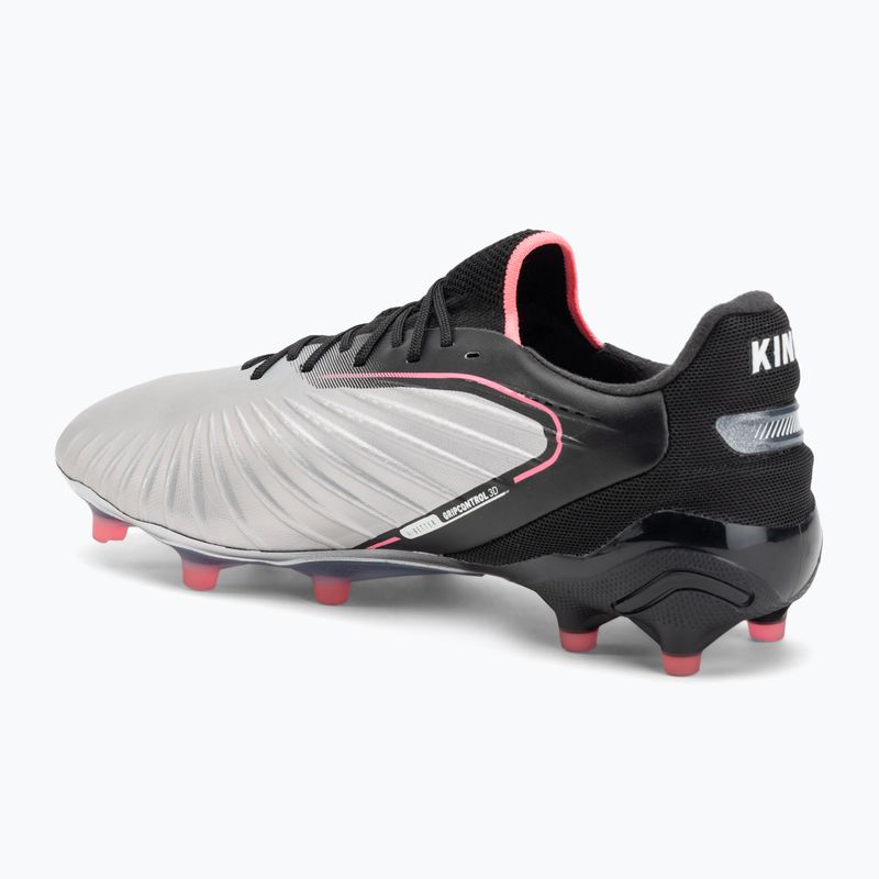 Buty piłkarskie męskie PUMA King Ultimate FG/AG puma silver/puma black/sun struck/puma white 3