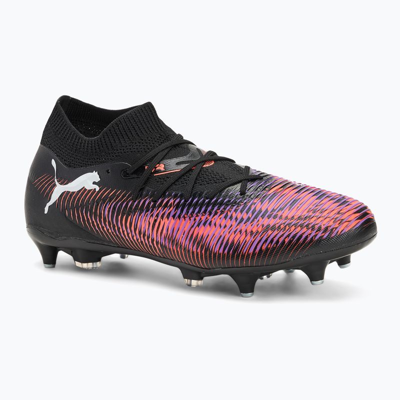 Buty piłkarskie męskie PUMA Future 8 Match MxSG puma black/ puma white/ glowing red