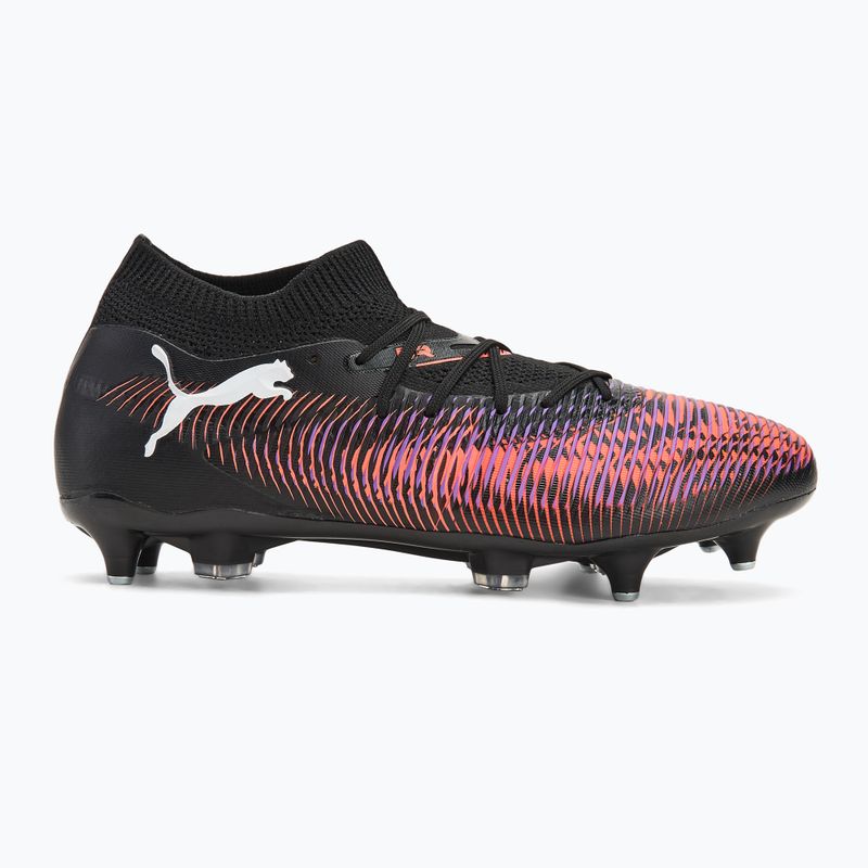 Buty piłkarskie męskie PUMA Future 8 Match MxSG puma black/ puma white/ glowing red 2