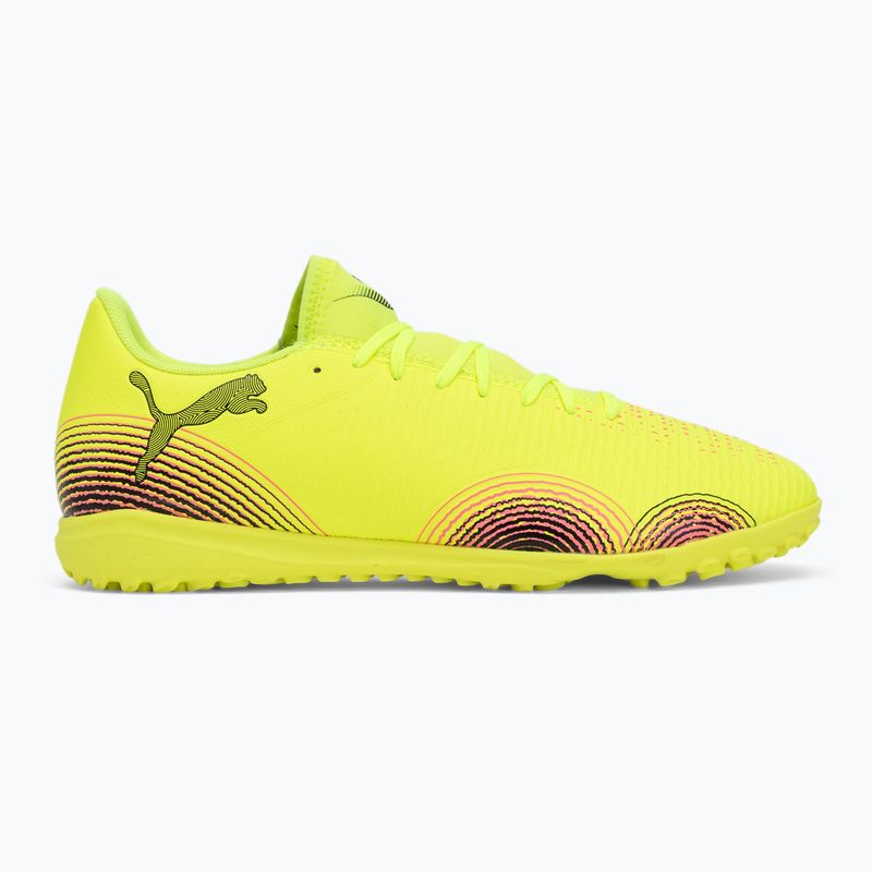 Buty piłkarskie męskie PUMA Future 8 Play TT yellow alert/ puma black/ sun struck 2