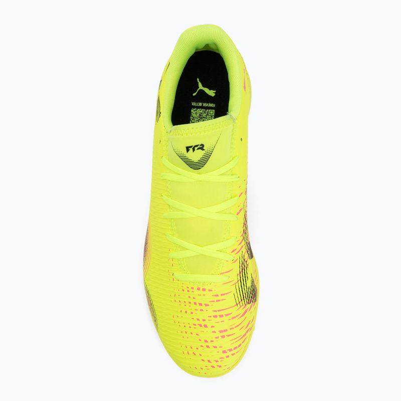 Buty piłkarskie męskie PUMA Future 8 Play TT yellow alert/ puma black/ sun struck 5