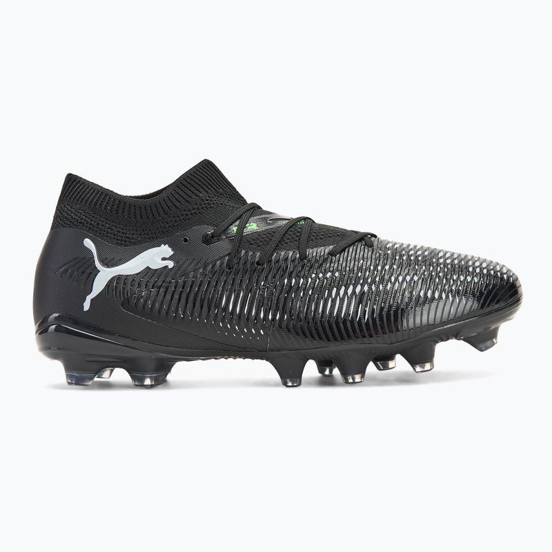 Buty piłkarskie męskie PUMA Future 8 Match FG/AG puma black/ cool light gray/ fluo green 2