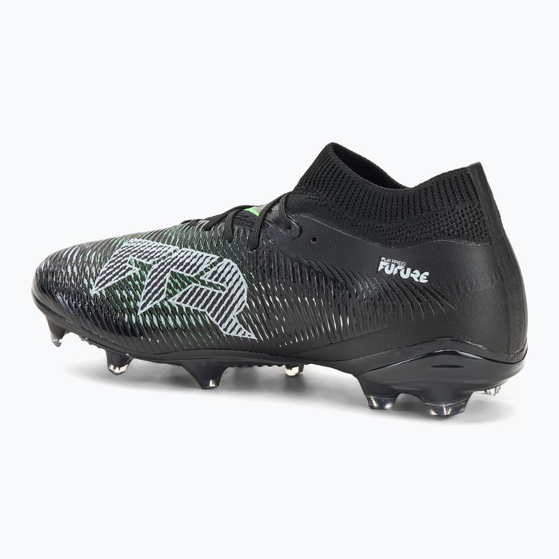 Buty piłkarskie męskie PUMA Future 8 Match FG/AG puma black/ cool light gray/ fluo green 3