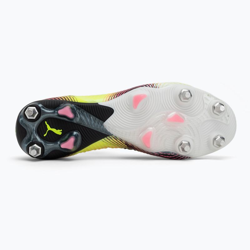 Buty piłkarskie męskie PUMA Future 8 Ultimate MxSG yellow alert/puma black/sun struck 4