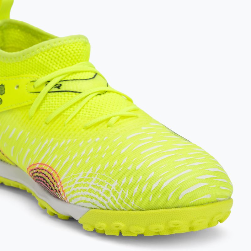 Buty piłkarskie dziecięce PUMA Future 8 Match TT + Mid yellow alert/ puma black/ sun struck 7