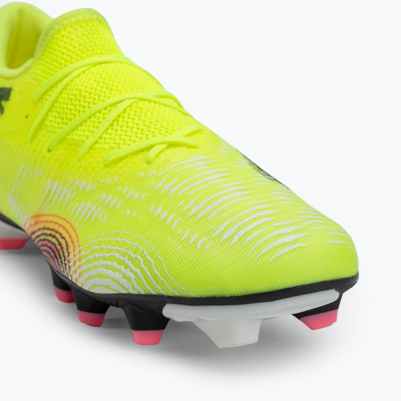 Buty piłkarskie męskie PUMA Future 8 Match Low FG/AG yellow alert/ puma black/ sun struck 7