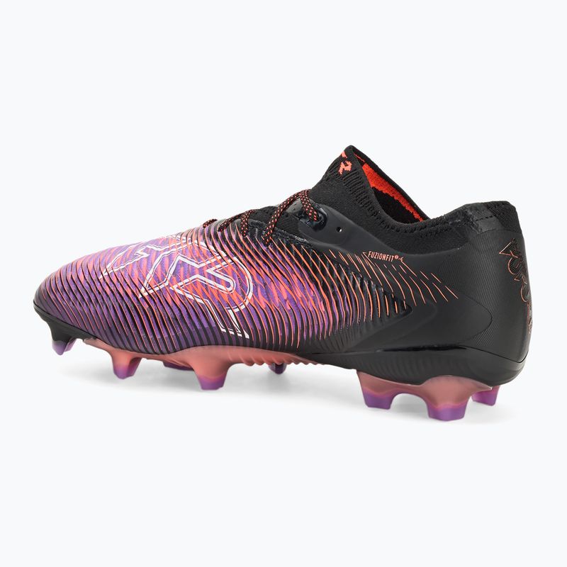 Buty piłkarskie męskie PUMA Future 8 Ultimate Low FG puma black/puma white/glowing red 3