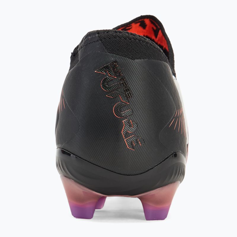 Buty piłkarskie męskie PUMA Future 8 Ultimate Low FG puma black/puma white/glowing red 6