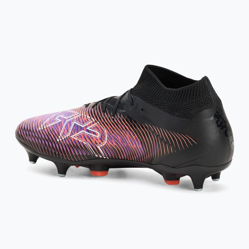 Buty piłkarskie męskie PUMA Future 8 Pro MxSG puma black/puma white/glowing red 3
