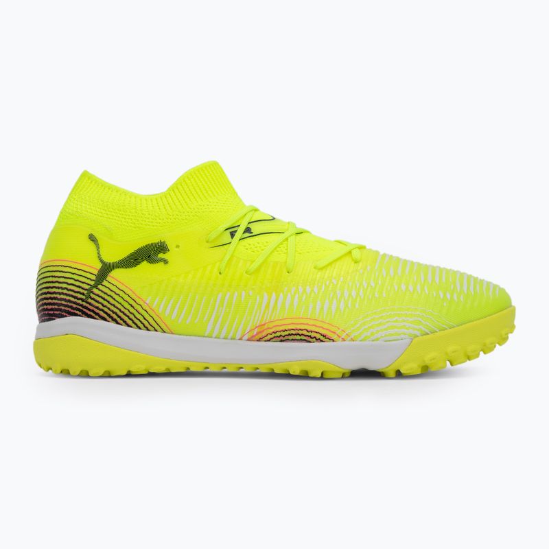 Buty piłkarskie męskie PUMA Future 8 Match TT yellow alert/ puma black/ sun struck 2