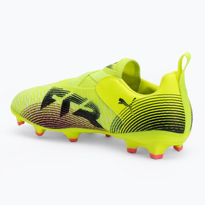 Buty piłkarskie dziecięce PUMA Future 8 Match LL FG/AG yellow alert/ puma black/ sun struck 3