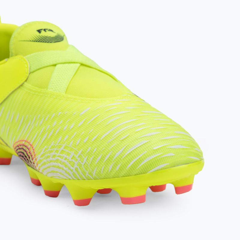 Buty piłkarskie dziecięce PUMA Future 8 Match LL FG/AG yellow alert/ puma black/ sun struck 7