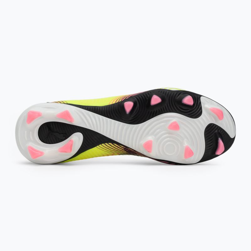 Buty piłkarskie męskie PUMA Future 8 Pro FG/AG yellow alert/puma black/sun struck 4