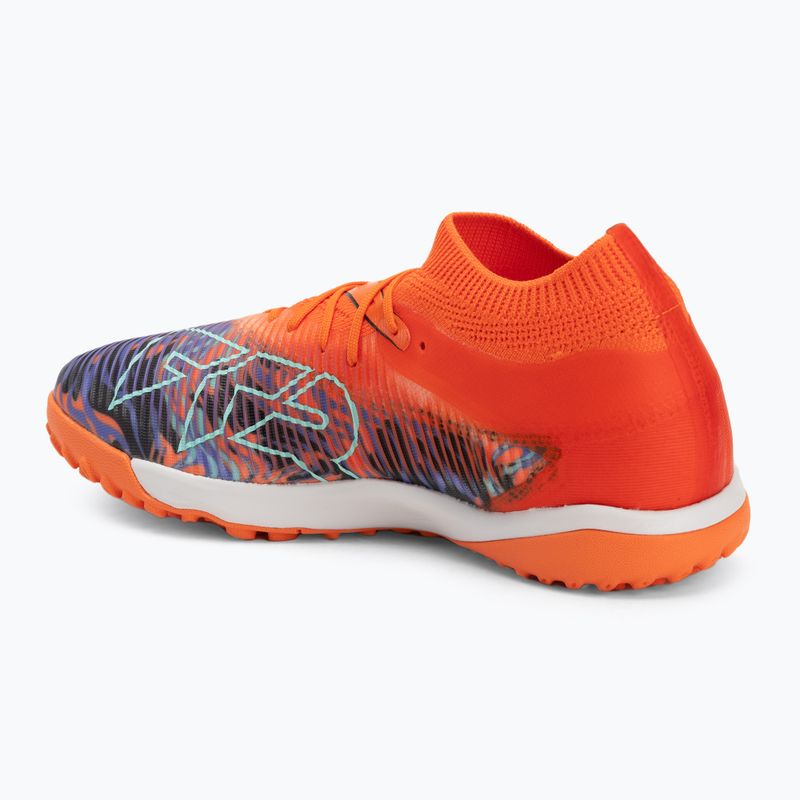 Buty piłkarskie męskie PUMA Future 8 Match Creativity TT orange poppy/black/dark amethyst 3