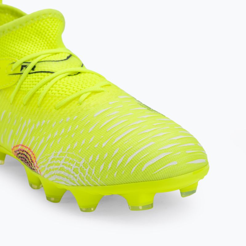 Buty piłkarskie dziecięce PUMA Future 8 Match FG/AG yellow alert/ puma black/ sun struck 7