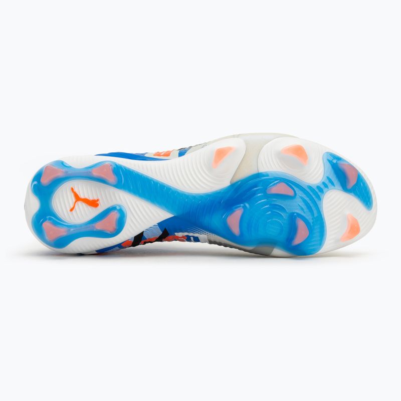 Buty piłkarskie męskie PUMA Future 8 Ultimate Forever FG white/ultra blue/feather gray/puma black/glowing red 4