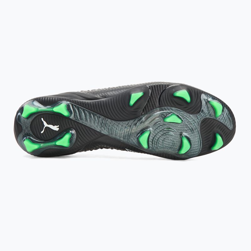 Buty piłkarskie męskie PUMA Future 8 Ultimate Low FG puma black/cool light gray/fluo green 4