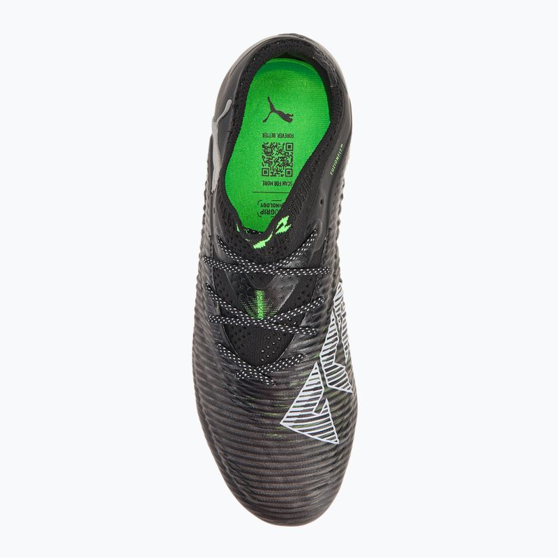 Buty piłkarskie męskie PUMA Future 8 Ultimate Low FG puma black/cool light gray/fluo green 5