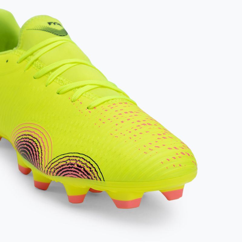 Buty piłkarskie męskie PUMA Future 8 Play FG/AG yellow alert/ puma black/ sun struck 7