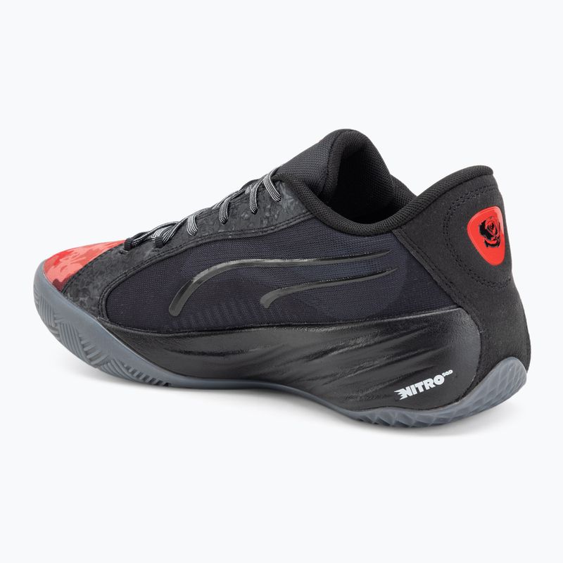 Buty do koszykówki męskie Puma All-Pro Nitro DA for all time red 3