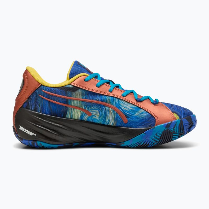 Buty do koszykówki męskie PUMA All-Pro Nitro Dylan Exhibit vivid blue/tropical blue 8