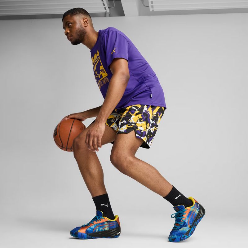 Buty do koszykówki męskie PUMA All-Pro Nitro Dylan Exhibit vivid blue/tropical blue 11