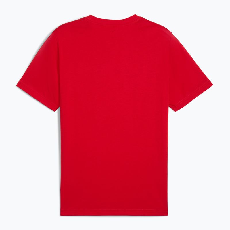Koszulka męska PUMA ESS No. 1 Logo Tee for all time red 2