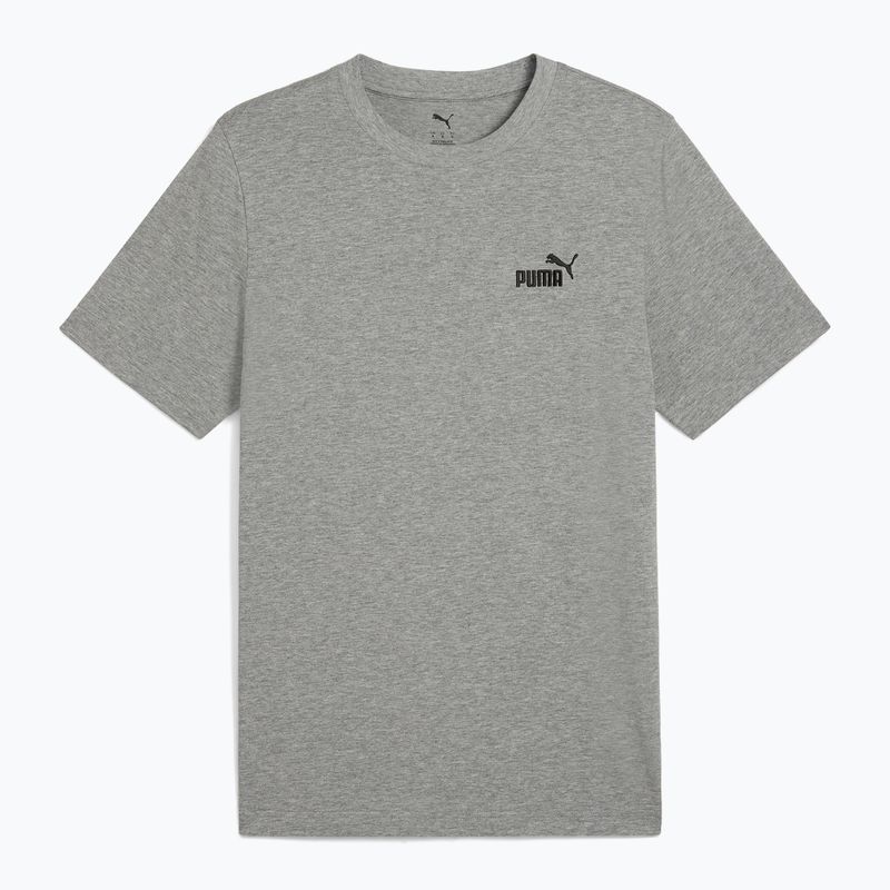 Koszulka męska PUMA ESS Small No. 1 Logo Tee medium gray heather